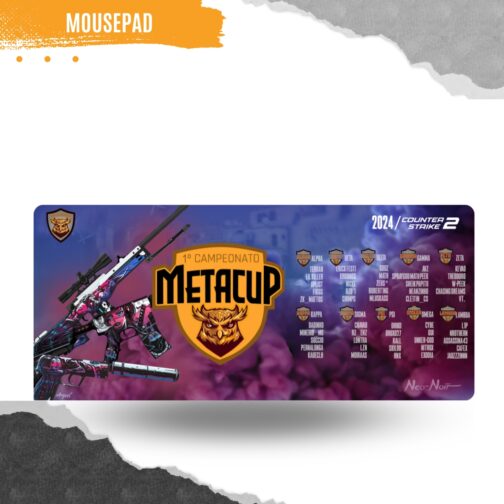 Mousepad Times 1º Metacup CS2