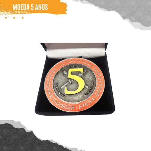 Moeda 5 Anos - Imagem 2